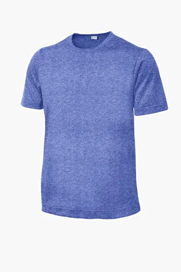 Sport-Tek Youth Heather Contender Tee — view 6