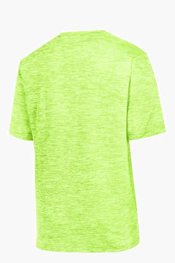 Sport-Tek Youth PosiCharge Electric Heather Tee — view 12