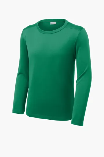 Sport-Tek Youth Posi-UV Pro Long Sleeve Tee — view 5