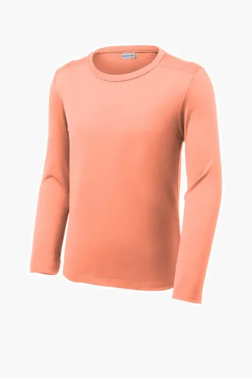 Sport-Tek Youth Posi-UV Pro Long Sleeve Tee — view 7
