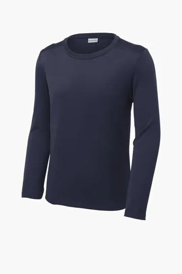 Sport-Tek Youth Posi-UV Pro Long Sleeve Tee — view 8