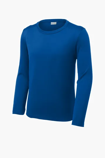 Sport-Tek Youth Posi-UV Pro Long Sleeve Tee — view 10