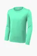 Sport-Tek Youth Posi-UV Pro Long Sleeve Tee — view 3