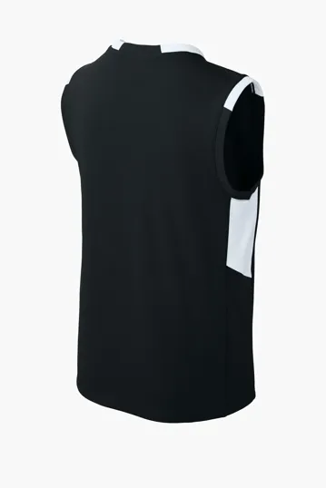 Sport-Tek Youth Club Sleeveless V-Neck — view 9