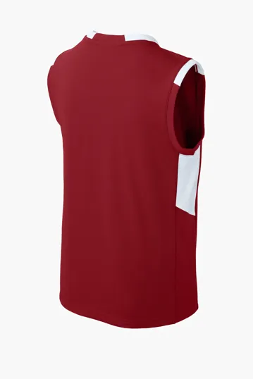 Sport-Tek Youth Club Sleeveless V-Neck — view 10