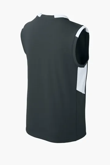 Sport-Tek Youth Club Sleeveless V-Neck — view 11
