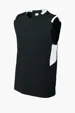 Sport-Tek Youth Club Sleeveless V-Neck — view 2