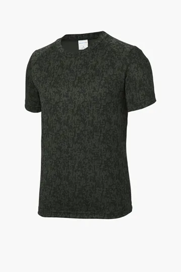 Sport-Tek Youth Digi Camo Tee — view 2