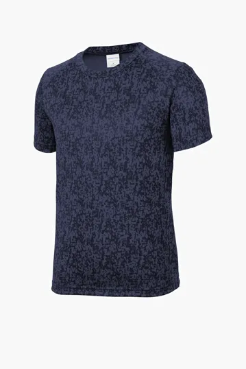 Sport-Tek Youth Digi Camo Tee — view 5