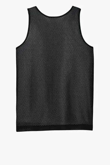 Sport-Tek Youth PosiCharge Reversible Mesh Tank — view 17