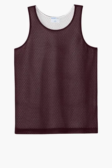 Sport-Tek Youth PosiCharge Reversible Mesh Tank — view 11