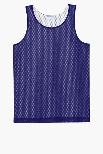 Sport-Tek Youth PosiCharge Reversible Mesh Tank — view 12