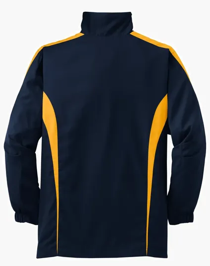 Sport-Tek Youth Colorblock Raglan Jacket — view 10