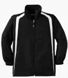 Sport-Tek Youth Colorblock Raglan Jacket — view 3