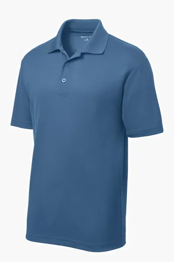 Sport-Tek Youth PosiCharge RacerMesh Polo — view 4