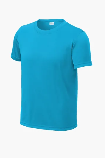 Sport-Tek Youth PosiCharge Re-Compete Tee — view 2