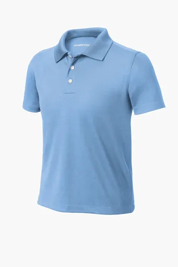 Sport-Tek Youth UV Micropique Polo — view 3