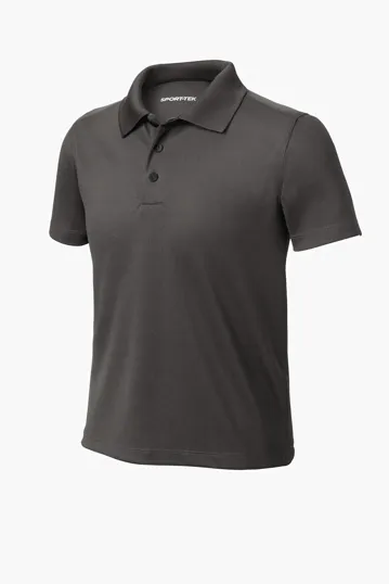 Sport-Tek Youth UV Micropique Polo — view 5
