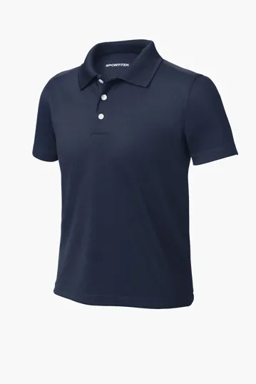Sport-Tek Youth UV Micropique Polo — view 7