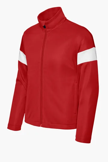 Sport-Tek Youth Travel Full-Zip Jacket — view 4