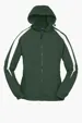 Sport-Tek Youth Fleece-Lined Colorblock Jacket — view 3