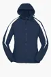 Sport-Tek Youth Fleece-Lined Colorblock Jacket — view 4
