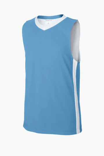 Sport-Tek Youth Rival Reversible Basketball Jersey — view 3