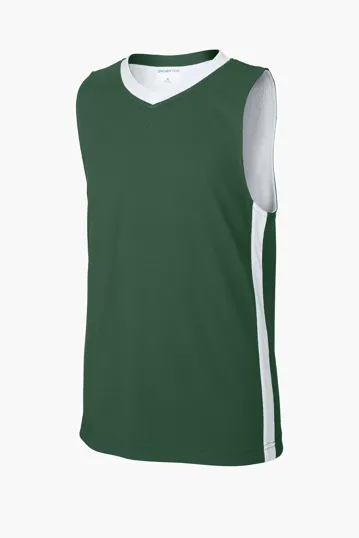 Sport-Tek Youth Rival Reversible Basketball Jersey — view 5