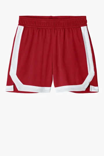 Sport-Tek Youth Rival Basketball 5" Short — view 4