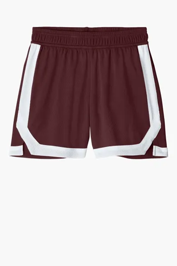Sport-Tek Youth Rival Basketball 5" Short — view 6