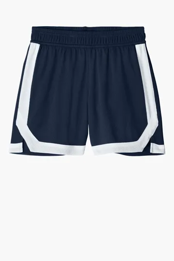 Sport-Tek Youth Rival Basketball 5" Short — view 8