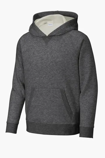Sport-Tek Youth Drive Fleece Pullover Hoodie — view 4