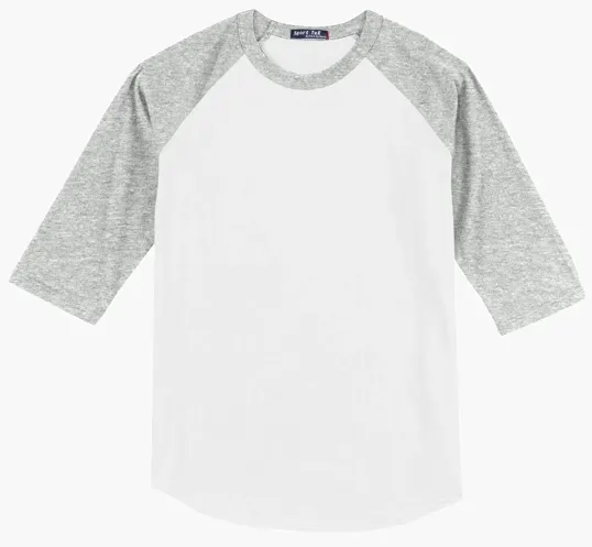 Sport-Tek Youth Colorblock Raglan Jersey — view 3