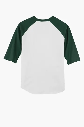 Sport-Tek Youth Colorblock Raglan Jersey — view 25