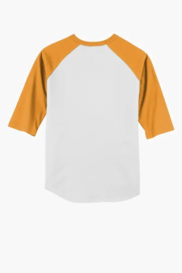 Sport-Tek Youth Colorblock Raglan Jersey — view 26