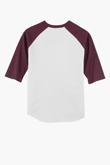 Sport-Tek Youth Colorblock Raglan Jersey — view 27