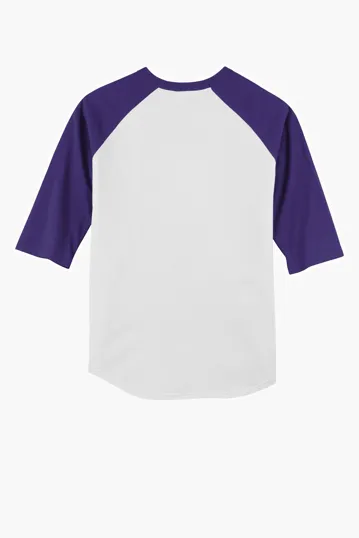 Sport-Tek Youth Colorblock Raglan Jersey — view 29