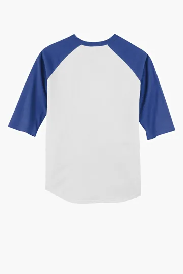 Sport-Tek Youth Colorblock Raglan Jersey — view 31