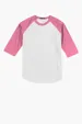 Sport-Tek Youth Colorblock Raglan Jersey — view 2