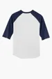 Sport-Tek Youth Colorblock Raglan Jersey — view 28