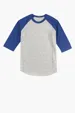 Sport-Tek Youth Colorblock Raglan Jersey — view 9