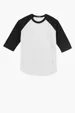 Sport-Tek Youth Colorblock Raglan Jersey — view 10