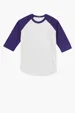 Sport-Tek Youth Colorblock Raglan Jersey — view 16