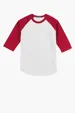 Sport-Tek Youth Colorblock Raglan Jersey — view 17