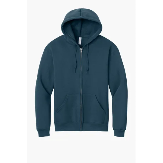 Jerzees Rugged Unisex Full-Zip Hooded Sweatshirt — view 4