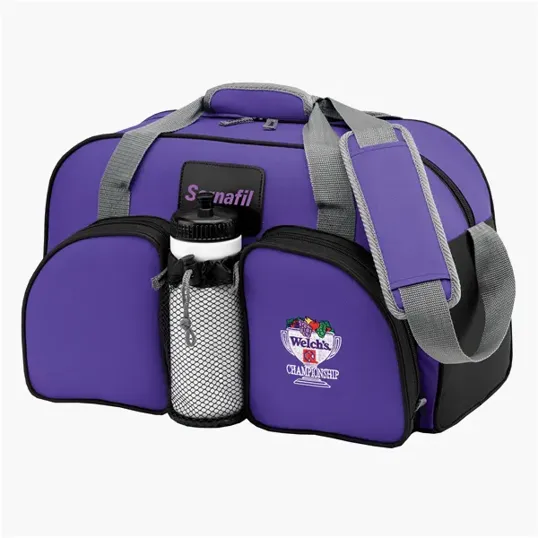 Weekender Duffel Bag, 17.5" 600D Polyester — view 4