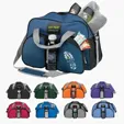 Weekender Duffel Bag, 17.5" 600D Polyester — view 10