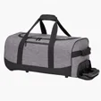 22" Rolling Carry-On Duffel Bag with Telescoping Handle — view 3