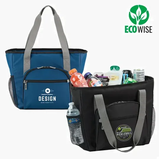 rPET Insulated Cooler Tote Bag, 20-Can Capacity