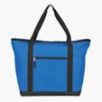 Jumbo Insulated Cooler Tote Bag with Zippered Main Compartment — view 3